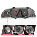 Bmw 5 Series E39 1997-2001 Projector Headlights  ANZO