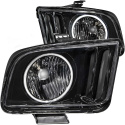 Ford Mustang 2005-2009 Crystal Headlights ANZO