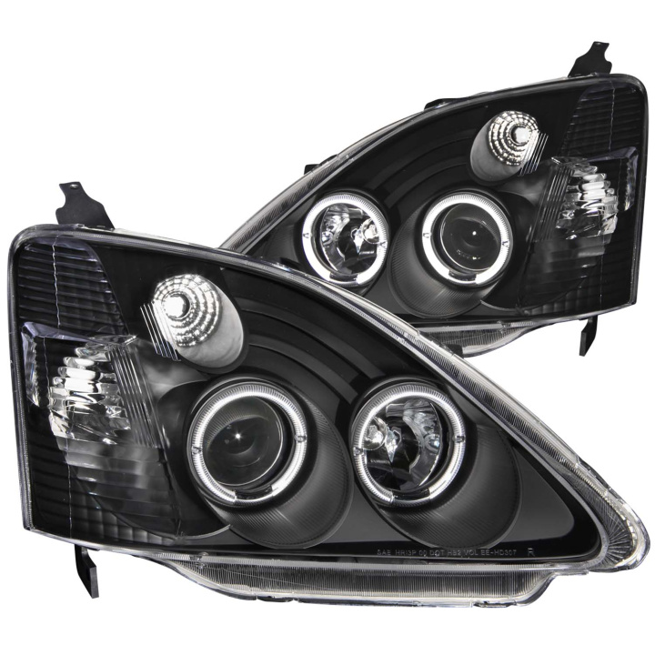 Honda Civic 3Dr 2002-2003 Projector Headlights ANZO in the group Select car model / Honda / Civic EM-EP-ES-EU 01-05 / Styling at DDESIGN Scandinavia AB (anz121057)