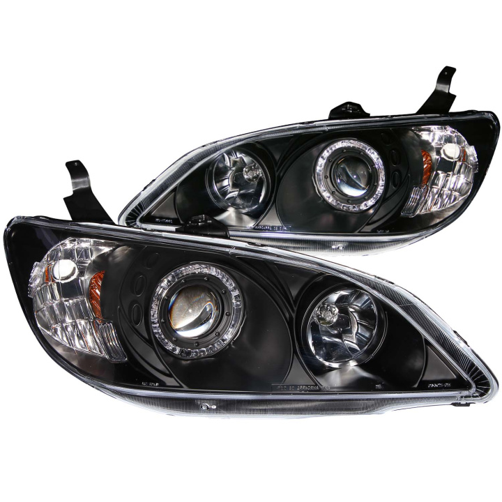 Honda Civic 2/4Dr 2004-2005 Projector Headlights ANZO in the group Select car model / Honda / Civic EM-EP-ES-EU 01-05 / Styling at DDESIGN Scandinavia AB (anz121059)