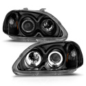 Honda Civic 1996-1998 Projector Headlights  ANZO