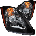 Nissan 350Z 2003-2005 Crystal Headlights Black ANZO
