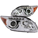 SCION TC 2005-2010 Projector Headlights w/ Halo Chrome (SMD LED) ANZO