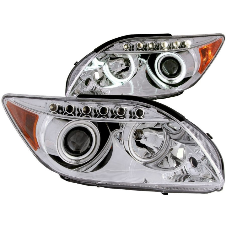 SCION TC 2005-2010 Projector Headlights w/ Halo Chrome (SMD LED) ANZO in the group Select car model / Scion / TC 2005-2016 at DDESIGN Scandinavia AB (anz121120-3087)