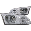 Toyota Camry 2000-2001 Crystal Headlights w/ Halo Chrome ANZO