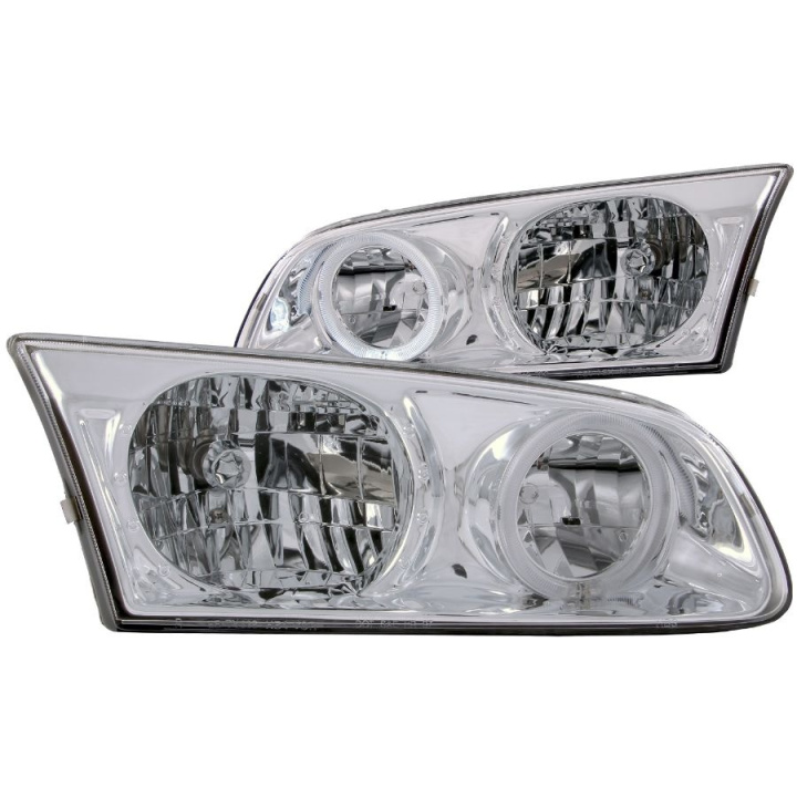 Toyota Camry 2000-2001 Crystal Headlights w/ Halo Chrome ANZO in the group Select car model / Toyota / Camry at DDESIGN Scandinavia AB (anz121124-1413)