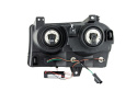 CHRYSLER 300 2005-2010 Crystal Headlights w/ Halo Black (SMD LED) ANZO