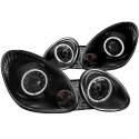Lexus GS430 2001-2005 Projector Headlights w/ Halo Black ANZO