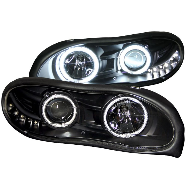 Chevrolet Camaro 1998-2002 Projector Headlights w/ Halo Black ANZO in the group Select car model / Chevrolet / Camaro Gen.4 93-02 / Styling at DDESIGN Scandinavia AB (anz121160-2871)