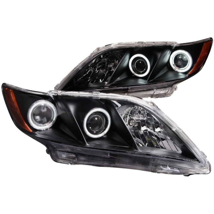 Toyota Camry 2007-2009 Projector Headlights w/ Halo Black ANZO in the group Select car model / Toyota / Camry at DDESIGN Scandinavia AB (anz121181-2873)