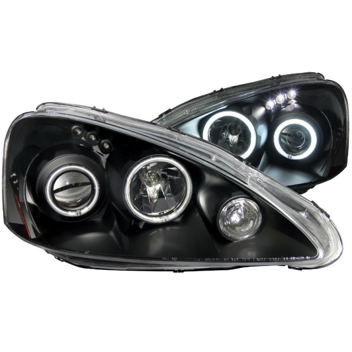 Acura RSX 2005-2006 Projector Headlights w/ Halo Black ANZO in the group Select car model / Acura / RSX 2002-2006 / Styling at DDESIGN Scandinavia AB (anz121197-2835)