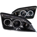 FORD Focus 2005-2007 ,ZX3, ZX4, ZX5 Projector Headlights w/ Halo Black ANZO