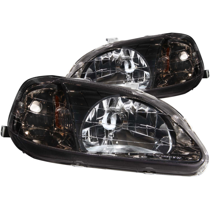 Honda Civic 1999-2000 Crystal Headlights ANZO in the group Select car model / Honda / Civic EJ-EK-EM 96-00 / Styling at DDESIGN Scandinavia AB (anz121234)