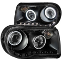 CHRYSLER 300C 2005-2010 Projector Headlights w/ Halo Black (SMD LED) G2 ANZO