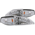 Ford Mustang 1994-1998 Crystal Headlights ANZO