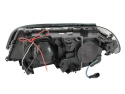 BMW 3 Serie E46 2000-2003 2DR-NON Xenon Models Projector Headlights w/ Halo Chrome ANZO