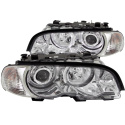 BMW M3 2001-2004 2DR-NON Xenon Models Projector Headlights w/ Halo Chrome ANZO