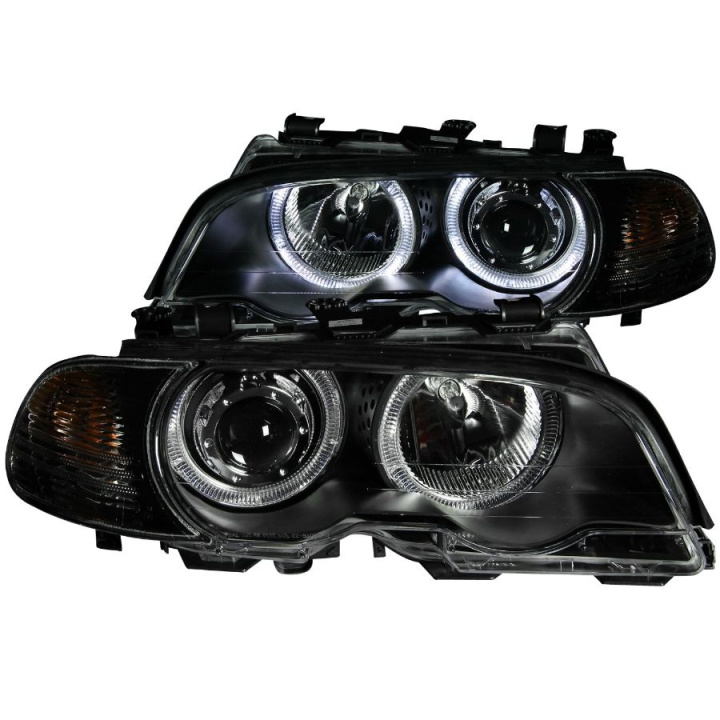 BMW M3 2001-2004 2DR-NON Xenon Models Projector Headlights w/ Halo Black ANZO in the group Select car model / BMW / M3 3-series (E46) 01-05 / Styling at DDESIGN Scandinavia AB (anz121269-2845)