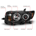 Scion Xb 2008-2010 Projector Headlights  ANZO