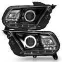Ford Mustang 2010-2014 Projector Headlights  ANZO