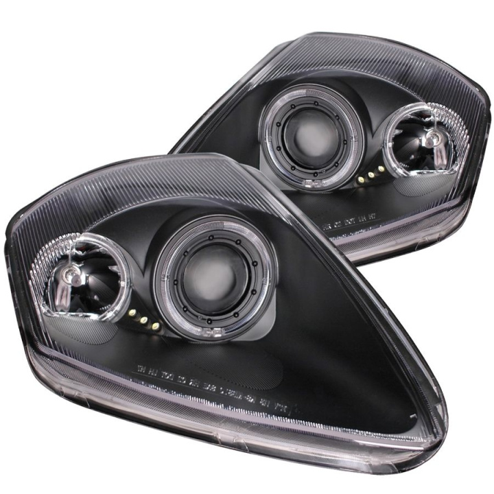 Mitsubishi Eclipse 2000-2005 Projector Headlights w/ Halo Black ANZO in the group Select car model / Mitsubishi / Eclipse 00-05 / Styling at DDESIGN Scandinavia AB (anz121332-2852)
