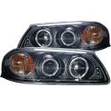 Chevrolet Impala 2000-2005 Projector Headlights w/ Halo Black ANZO