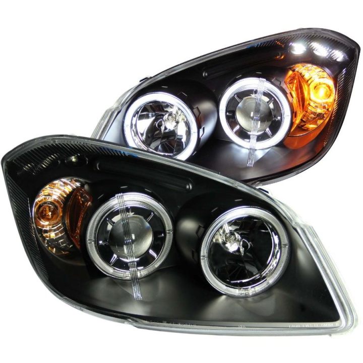 Chevrolet COBALT 2005-2010 Projector Headlights w/ Halo Black w/ LED ANZO in the group Select car model / Chevrolet / Other models & Engines at DDESIGN Scandinavia AB (anz121344-2973)