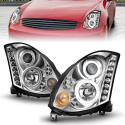 Infiniti G35 2Dr 2003-2007 Projector Headlights  ANZO