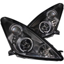 Toyota CELICA 2000-2005 Projector Headlights w/ Halo Black ANZO