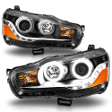 Mitsubishi Lancer 2008-2015 Projector Headlights  ANZO