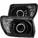 Honda ELEMENT 2003-2006 Projector Headlights w/ Halo Black ANZO