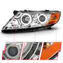 Kia Optima 2011-2015 Projector Headlights  ANZO