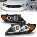 Kia Optima 2011-2015 Projector Headlights  ANZO