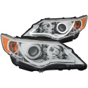 Toyota Camry 2012-2013 Projector Headlights w/ Halo Chrome ANZO