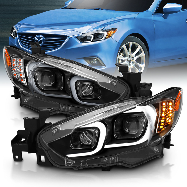 Mazda 6 2014-2015 Projector Headlights ANZO in the group Select car model at DDESIGN Scandinavia AB (anz121516)