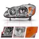 Toyota Corolla 2005-2008 Crystal Headlights ANZO