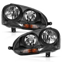 Volkswagen Gti / Jetta / Us Rabbit 2005-2010 Crystal Headlights ANZO