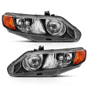 Honda Civic 4Dr 2006-2011 Crystal Headlights ANZO