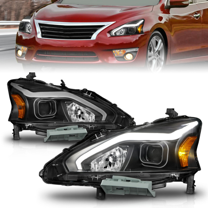 Nissan Altima 4Dr 2013-2015 Projector Headlights ANZO in the group Select car model at DDESIGN Scandinavia AB (anz121569)