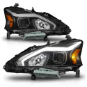 Nissan Altima 4Dr 2013-2015 Projector Headlights  ANZO