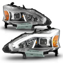 Nissan Altima 4Dr 2013-2015 Projector Headlights  ANZO
