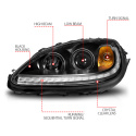 Chevrolet Corvette 2005-2013 Projector Headlights  ANZO