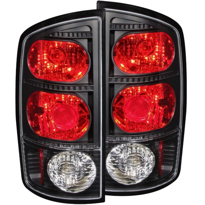 Dodge RAM 1500 2002-2005 Taillights Black ANZO in the group Select car model / Dodge / Ram 01-08 / Styling at DDESIGN Scandinavia AB (anz211045-3397)