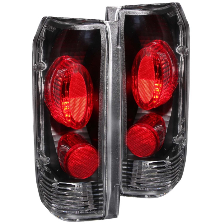 FORD F-450 1992-1998 Super Duty Taillights Black ANZO in the group Select car model / Ford / Other models & Engines at DDESIGN Scandinavia AB (anz211062-3410)