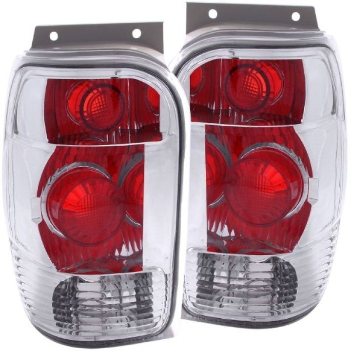 FORD Explorer 1998-2001 Taillights Chrome ANZO in the group Select car model / Ford / Explorer / Styling at DDESIGN Scandinavia AB (anz211082-3600)