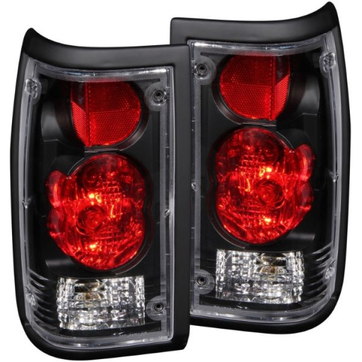 Mazda B2000 1986-1993 Taillights Black ANZO in the group Select car model / Mazda / B-series at DDESIGN Scandinavia AB (anz211113-3423)