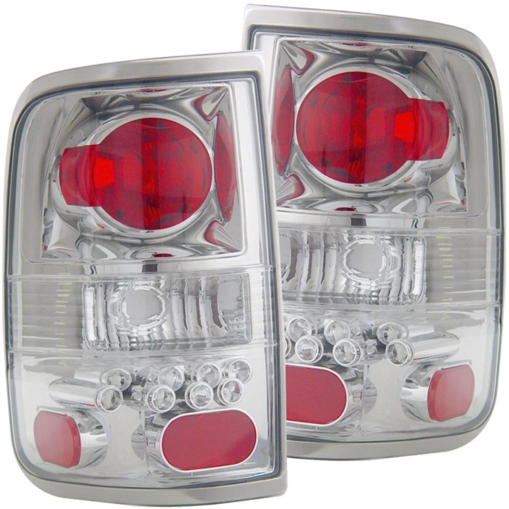 FORD F-150 2004-2008 Taillights Chrome ANZO in the group Select car model / Ford / F-150 04-08 / Styling at DDESIGN Scandinavia AB (anz211138-3617)