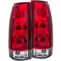 Chevrolet Tahoe 1995-1999 Taillights Red/Clear - New Gen ANZO