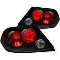 Mitsubishi Lancer 2002-2003 NOT EVO Taillights Black ANZO