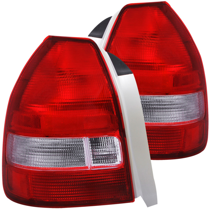 Honda Civic 3Dr 1996-2000 Tail Lights ANZO in the group Select car model / Honda / Civic EJ-EK-EM 96-00 / Styling at DDESIGN Scandinavia AB (anz221135)